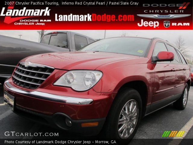 2007 Chrysler Pacifica Touring in Inferno Red Crystal Pearl