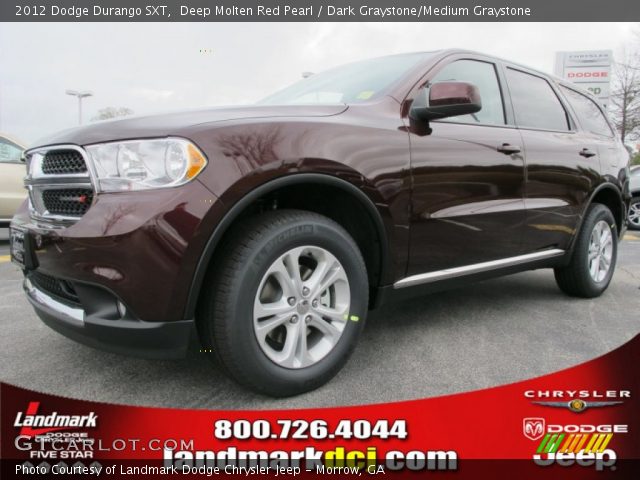 2012 Dodge Durango SXT in Deep Molten Red Pearl