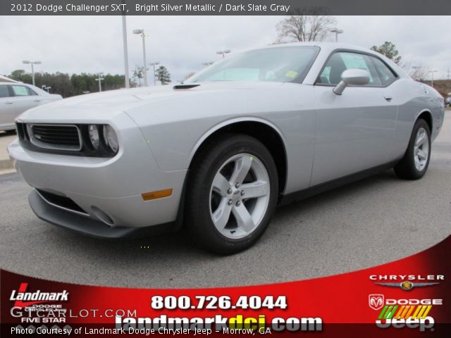 2012 Dodge Challenger SXT in Bright Silver Metallic
