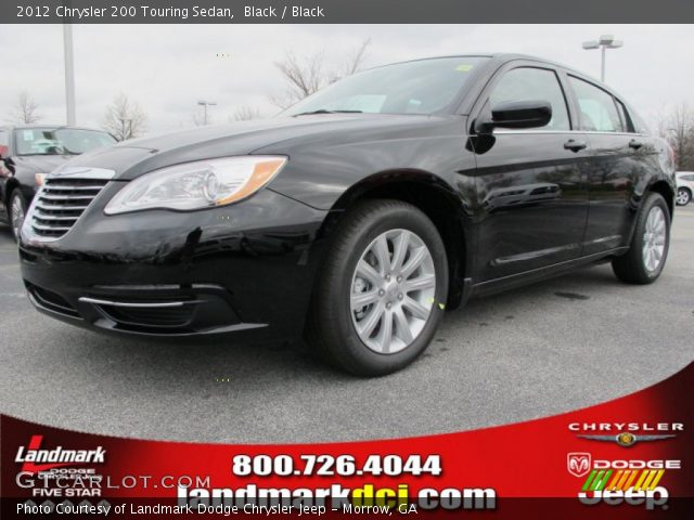 2012 Chrysler 200 Touring Sedan in Black