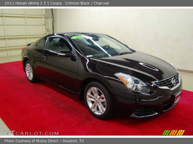 2011 Nissan Altima 2.5 S Coupe in Crimson Black