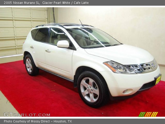 2005 Nissan Murano SL in Glacier Pearl White