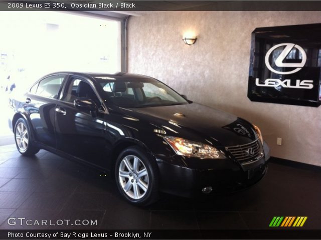 2009 Lexus ES 350 in Obsidian Black