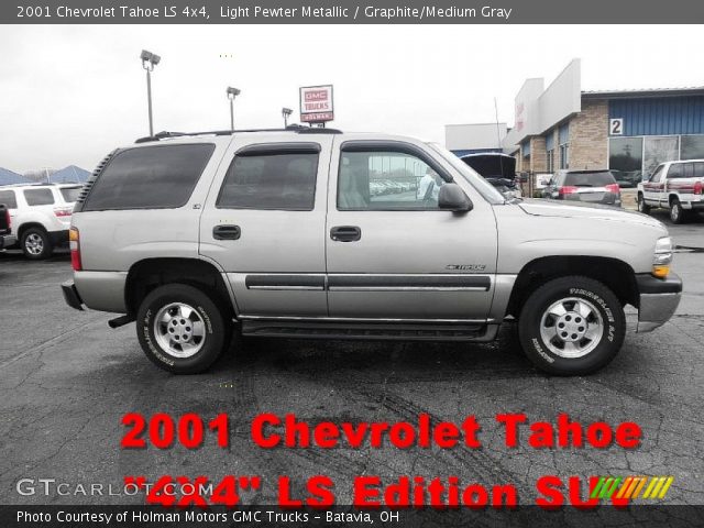 2001 Chevrolet Tahoe LS 4x4 in Light Pewter Metallic