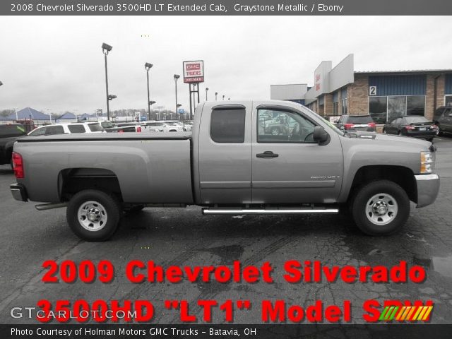 2008 Chevrolet Silverado 3500HD LT Extended Cab in Graystone Metallic
