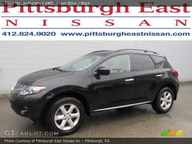 2009 Nissan Murano S AWD in Super Black