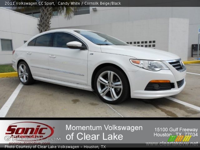 2011 Volkswagen CC Sport in Candy White