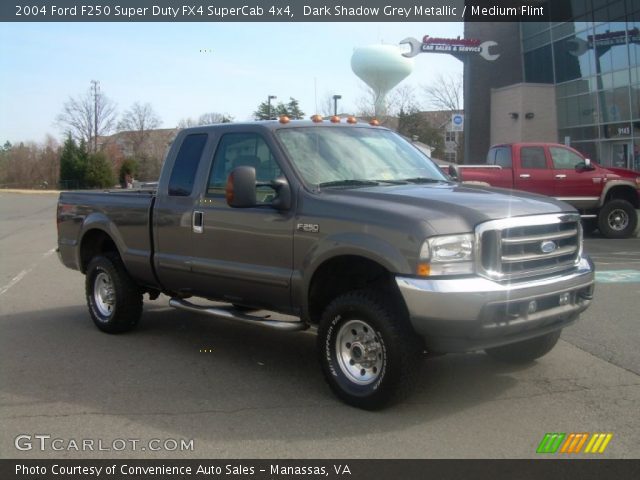 2004 Ford F250 Super Duty FX4 SuperCab 4x4 in Dark Shadow Grey Metallic