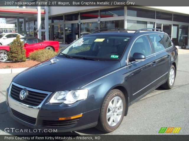 2007 Volkswagen Passat 2.0T Wagon in Blue Graphite Metallic