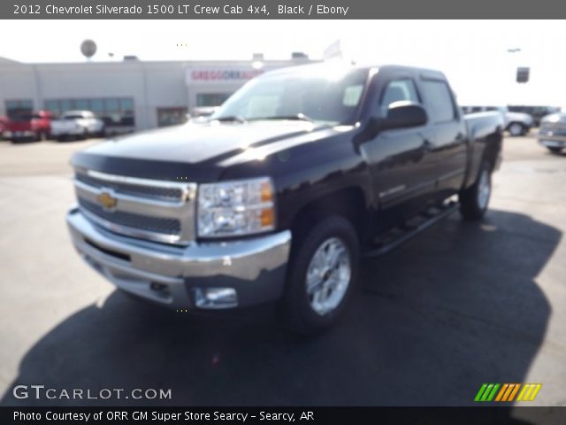 2012 Chevrolet Silverado 1500 LT Crew Cab 4x4 in Black
