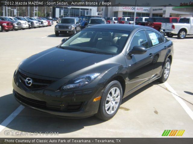 2012 Mazda MAZDA6 i Sport Sedan in Autumn Bronze