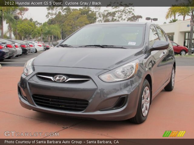 2012 Hyundai Accent GS 5 Door in Cyclone Gray