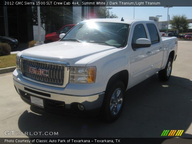 2012 GMC Sierra 1500 SLT Crew Cab 4x4 in Summit White