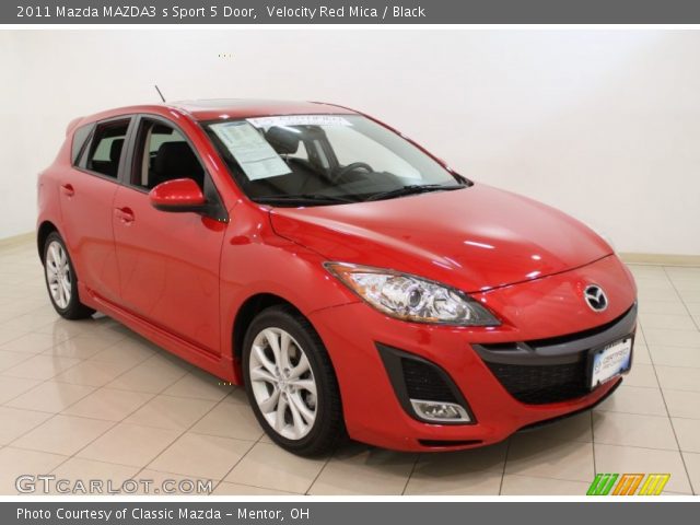 2011 Mazda MAZDA3 s Sport 5 Door in Velocity Red Mica
