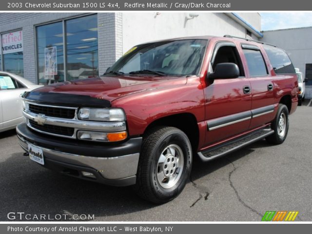 2003 Chevrolet Suburban 1500 LS 4x4 in Redfire Metallic
