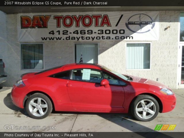 2007 Mitsubishi Eclipse GS Coupe in Pure Red