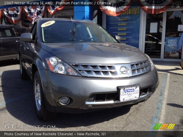 2007 Nissan Murano SE AWD in Platinum Pearl Matallic