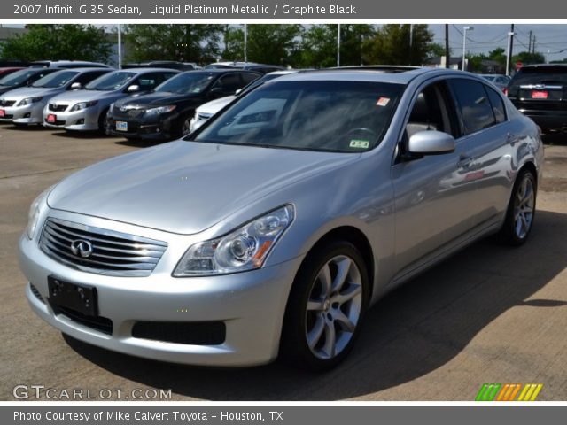 2007 Infiniti G 35 Sedan in Liquid Platinum Metallic