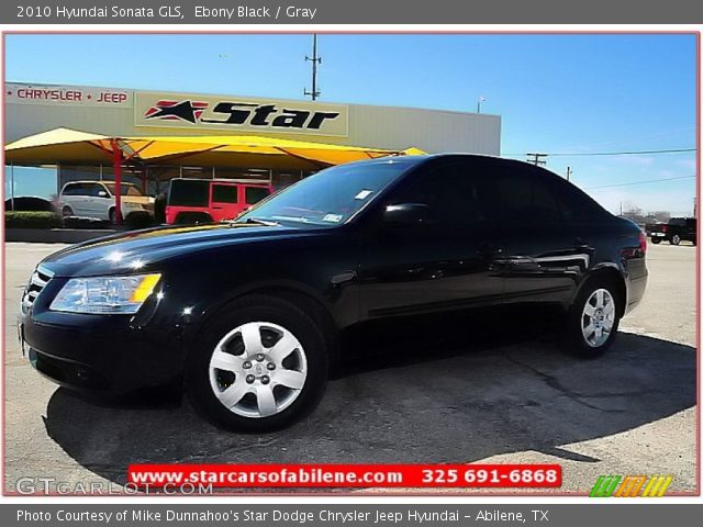 2010 Hyundai Sonata GLS in Ebony Black