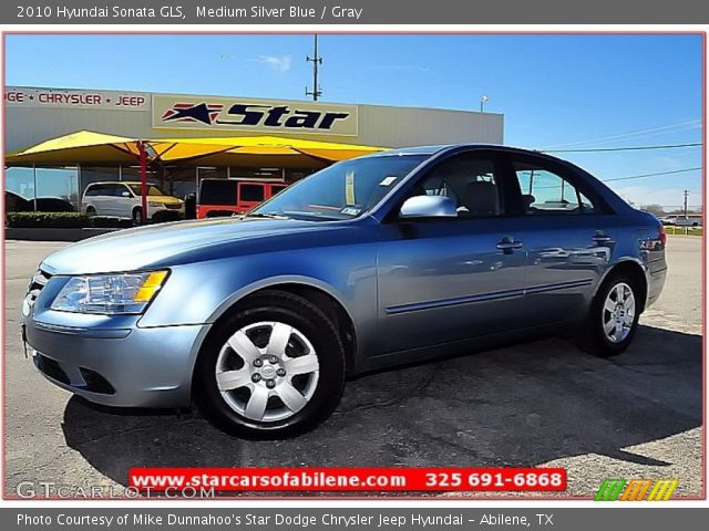 2010 Hyundai Sonata GLS in Medium Silver Blue