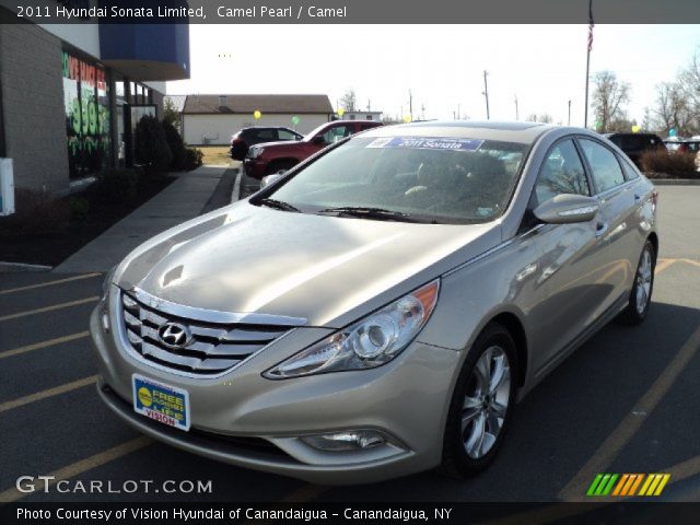 2011 Hyundai Sonata Limited in Camel Pearl