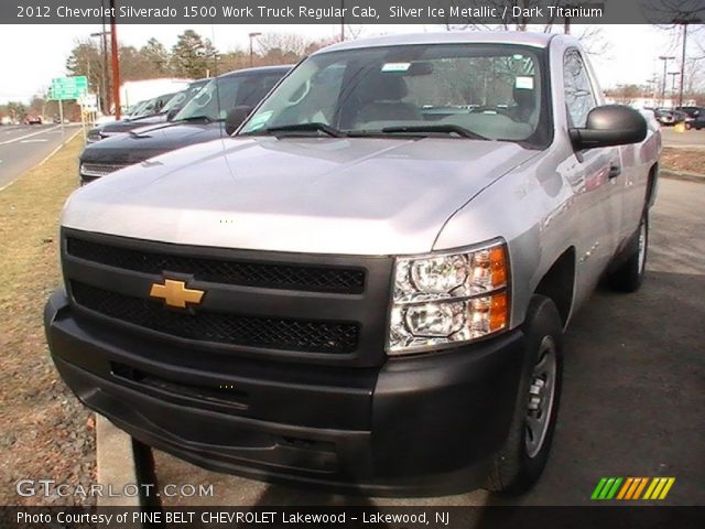 2012 Chevrolet Silverado 1500 Work Truck Regular Cab in Silver Ice Metallic