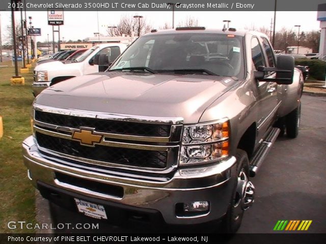 2012 Chevrolet Silverado 3500HD LT Crew Cab Dually in Graystone Metallic