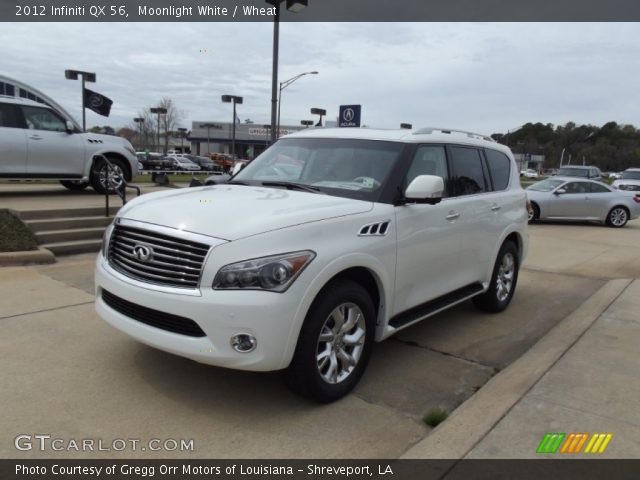 2012 Infiniti QX 56 in Moonlight White