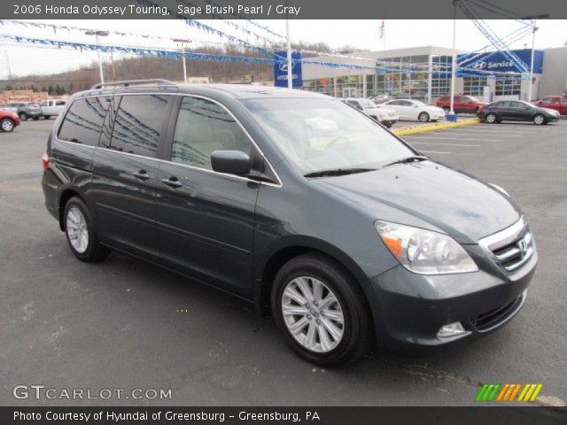 2006 Honda Odyssey Touring in Sage Brush Pearl