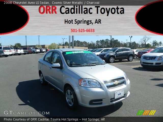 2008 Chevrolet Aveo LS Sedan in Cosmic Silver Metallic