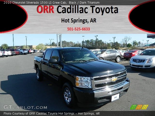 2010 Chevrolet Silverado 1500 LS Crew Cab in Black