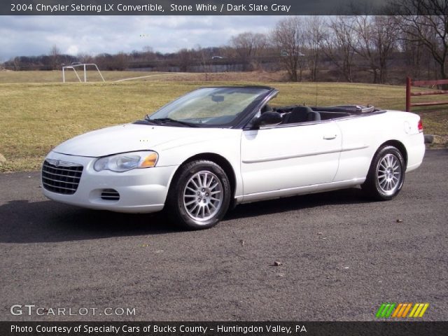 2004 Chrysler Sebring LX Convertible in Stone White