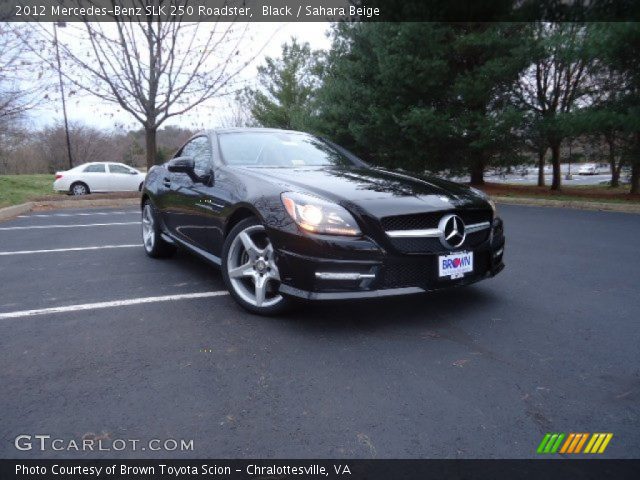 2012 Mercedes-Benz SLK 250 Roadster in Black