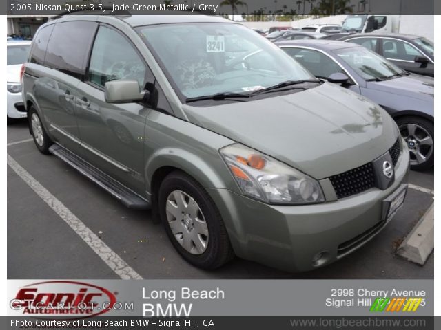 2005 Nissan Quest 3.5 in Jade Green Metallic