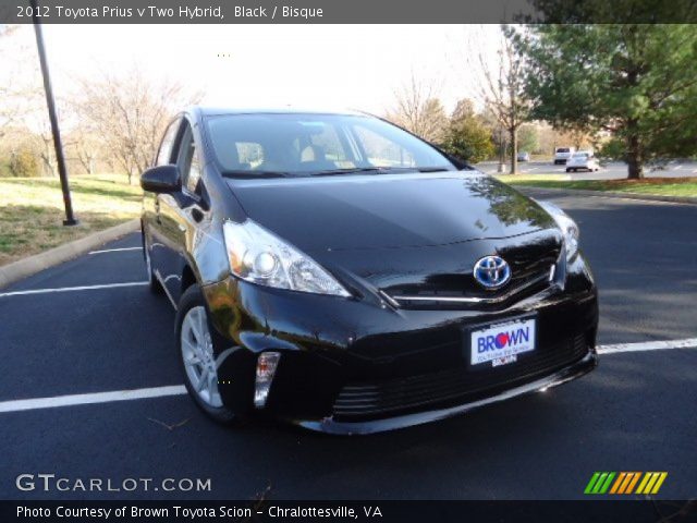 2012 Toyota Prius v Two Hybrid in Black