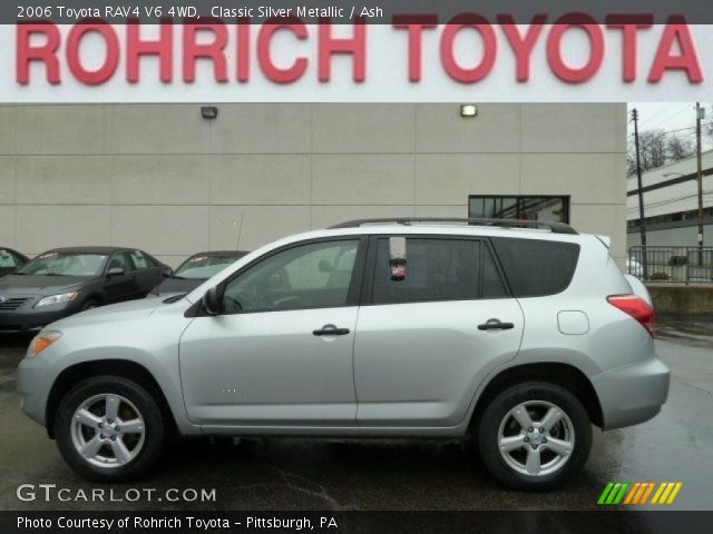 2006 Toyota RAV4 V6 4WD in Classic Silver Metallic
