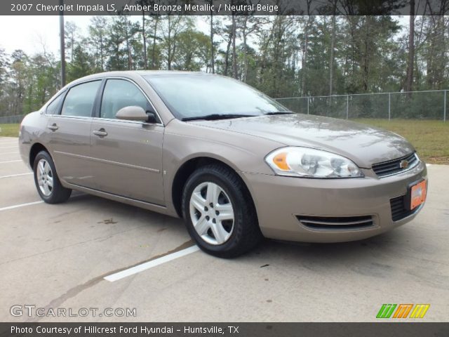 2007 Chevrolet Impala LS in Amber Bronze Metallic