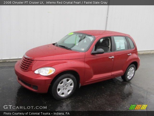 2008 Chrysler PT Cruiser LX in Inferno Red Crystal Pearl