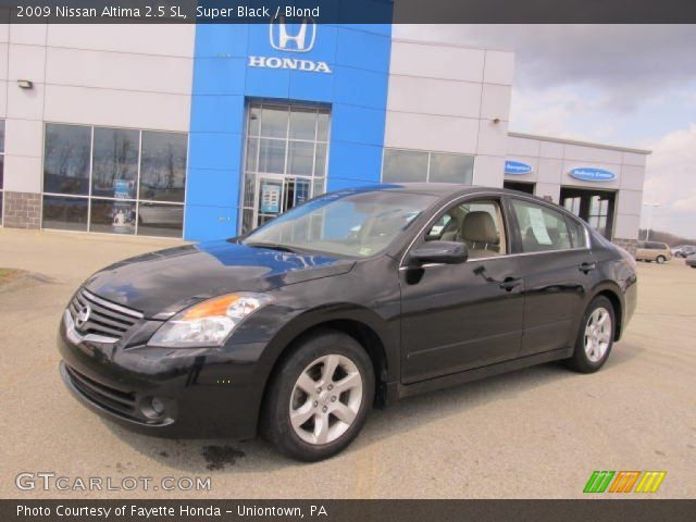 2009 Nissan Altima 2.5 SL in Super Black