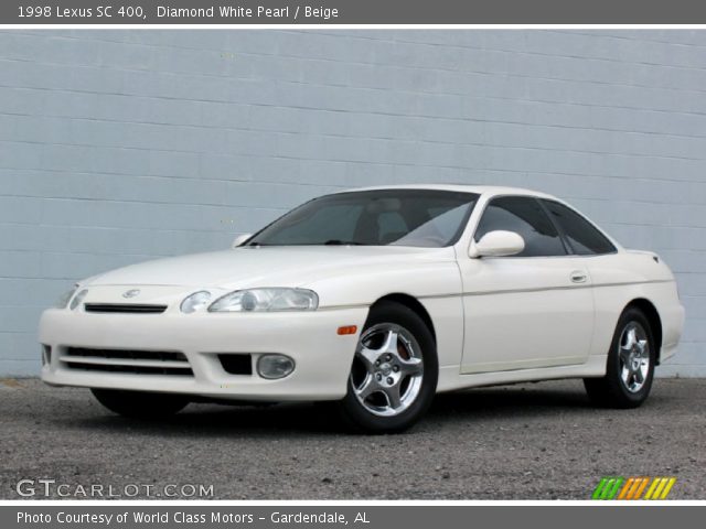 1998 Lexus SC 400 in Diamond White Pearl