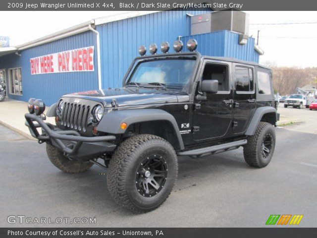 2009 Jeep Wrangler Unlimited X 4x4 in Black