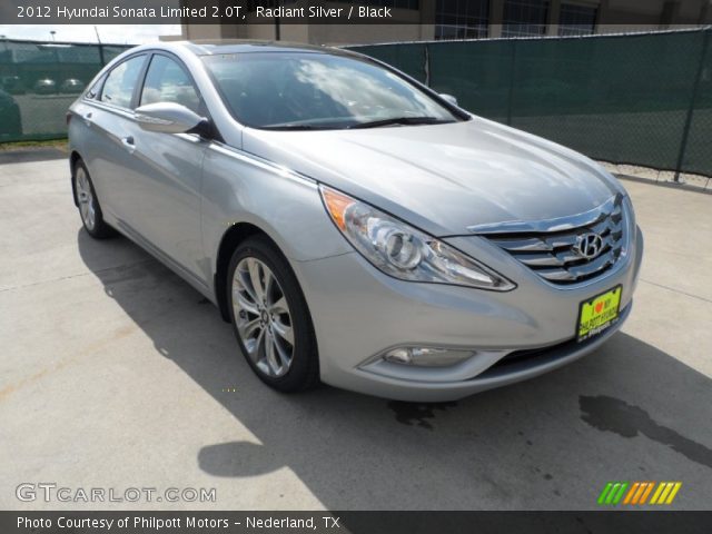 2012 Hyundai Sonata Limited 2.0T in Radiant Silver