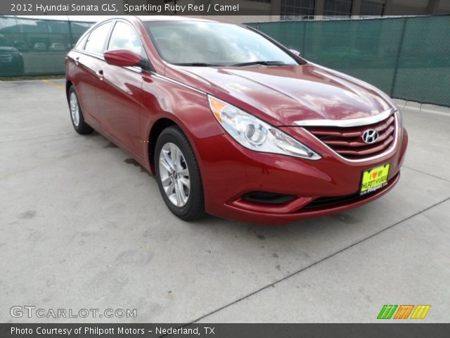 2012 Hyundai Sonata GLS in Sparkling Ruby Red