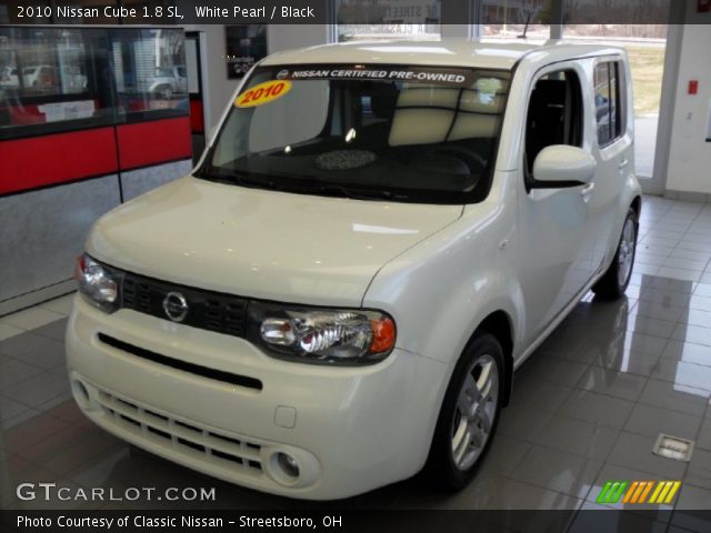 2010 Nissan Cube 1.8 SL in White Pearl