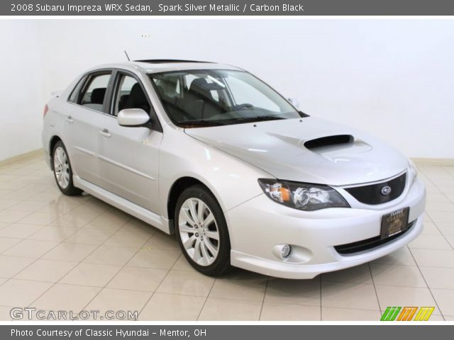 2008 Subaru Impreza WRX Sedan in Spark Silver Metallic
