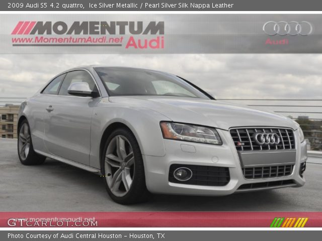 2009 Audi S5 4.2 quattro in Ice Silver Metallic