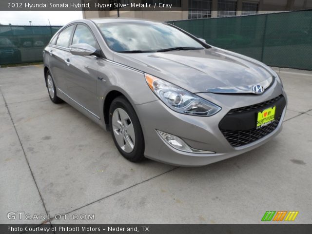 2012 Hyundai Sonata Hybrid in Hyper Silver Metallic