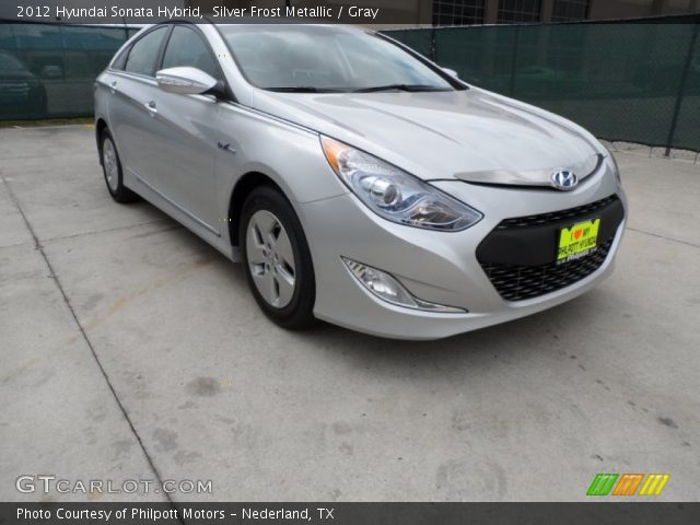2012 Hyundai Sonata Hybrid in Silver Frost Metallic