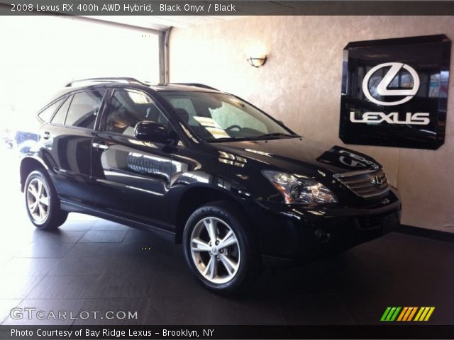 2008 Lexus RX 400h AWD Hybrid in Black Onyx