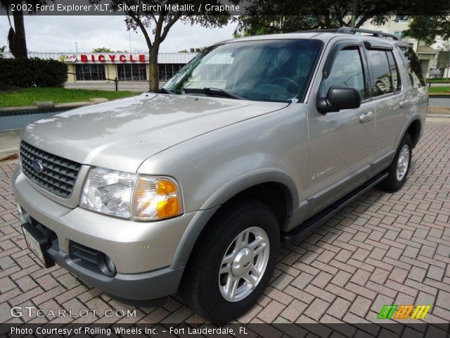 2002 Ford Explorer XLT in Silver Birch Metallic